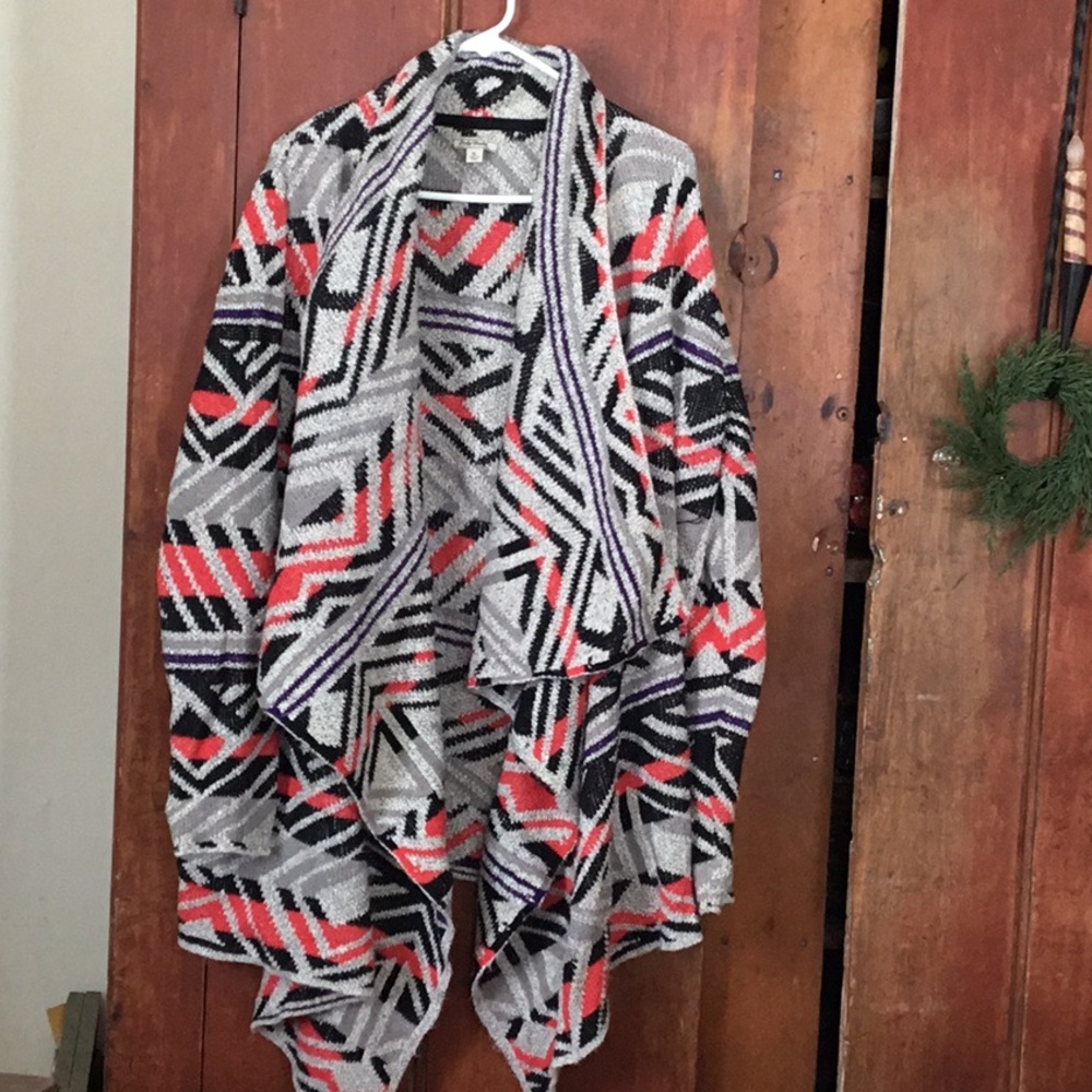 Lucky Brand Open Front Sweater - XL